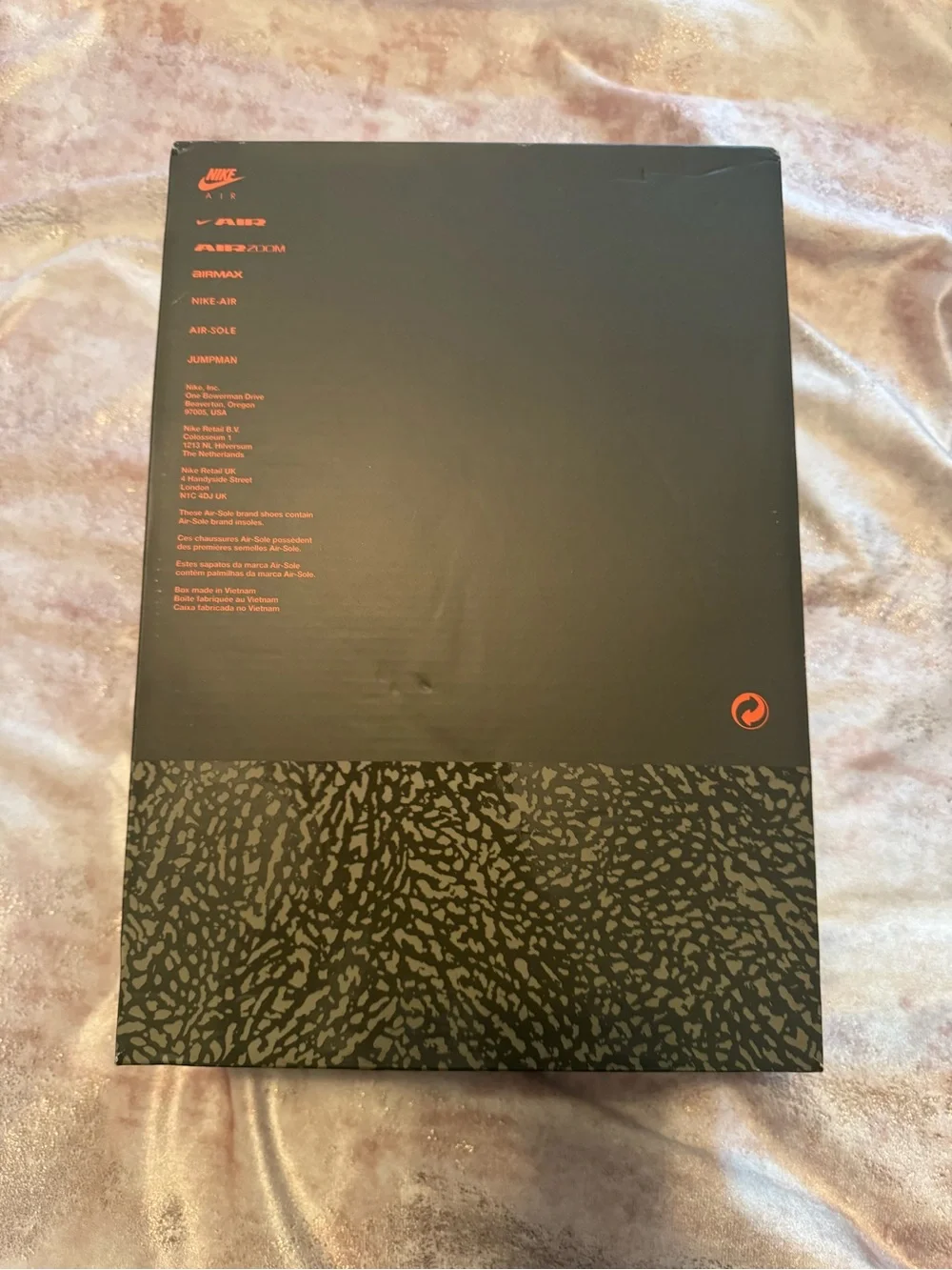 Air Jordan 3 Retro Shoe Box
